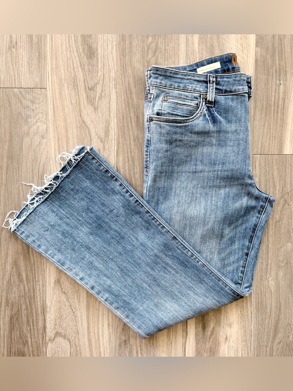 KUT from the Kloth Nicole Cropped Bootcut Jeans Size 12 - Picture 5 of 13
